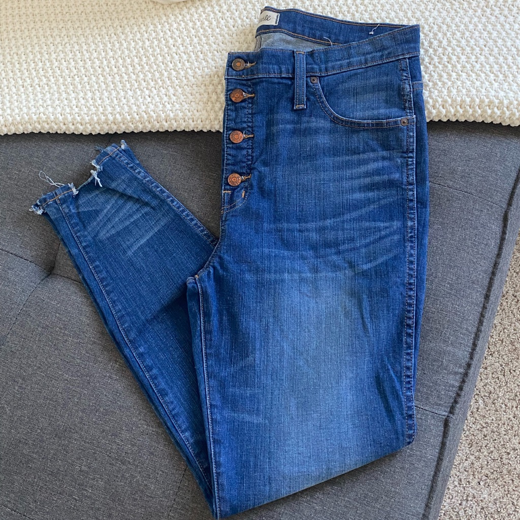 Madewell High Waisted Jeans Size 14